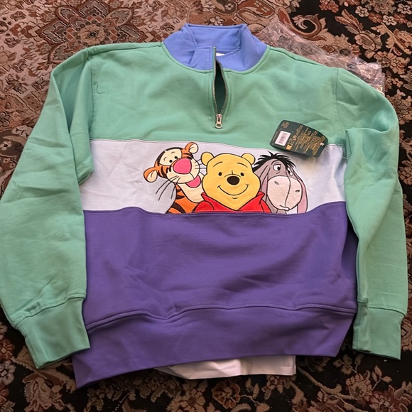 Disney Sweaters - NEW: Winnie the Pooh and Friends Zip Up (Disneystore sold out online)